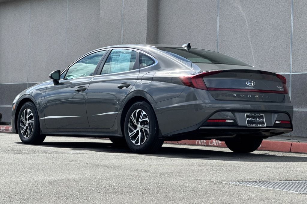 2020 Hyundai Sonata Hybrid Blue photo 5