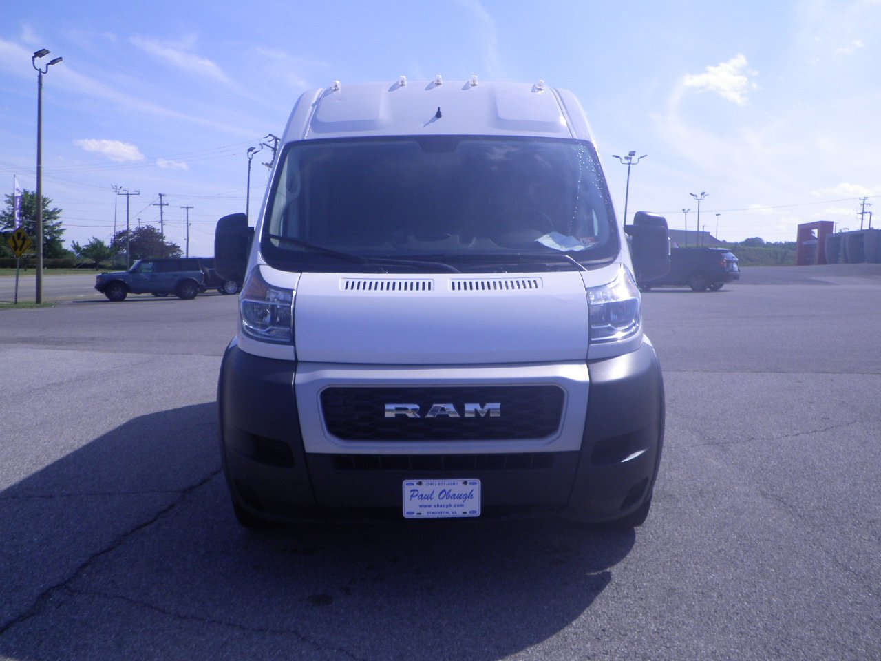 Used 2020 RAM ProMaster Cargo Van Base with VIN 3C6TRVBG4LE102351 for sale in Staunton, VA