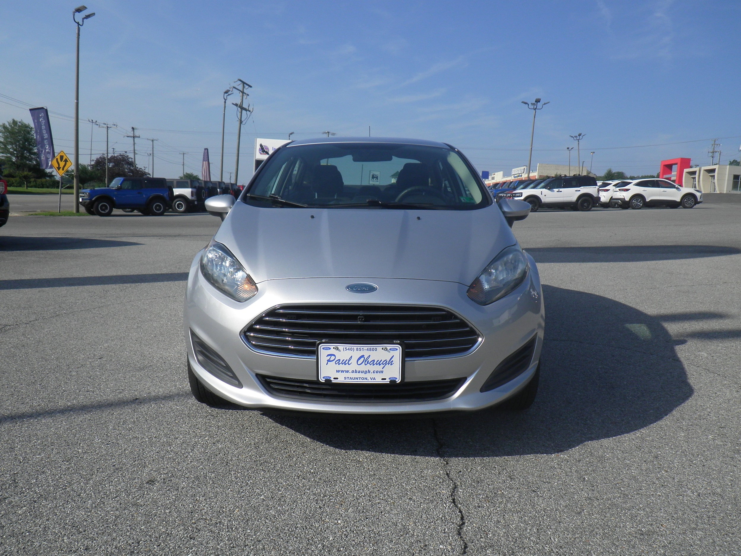 Used 2015 Ford Fiesta S with VIN 3FADP4AJ3FM189640 for sale in Staunton, VA