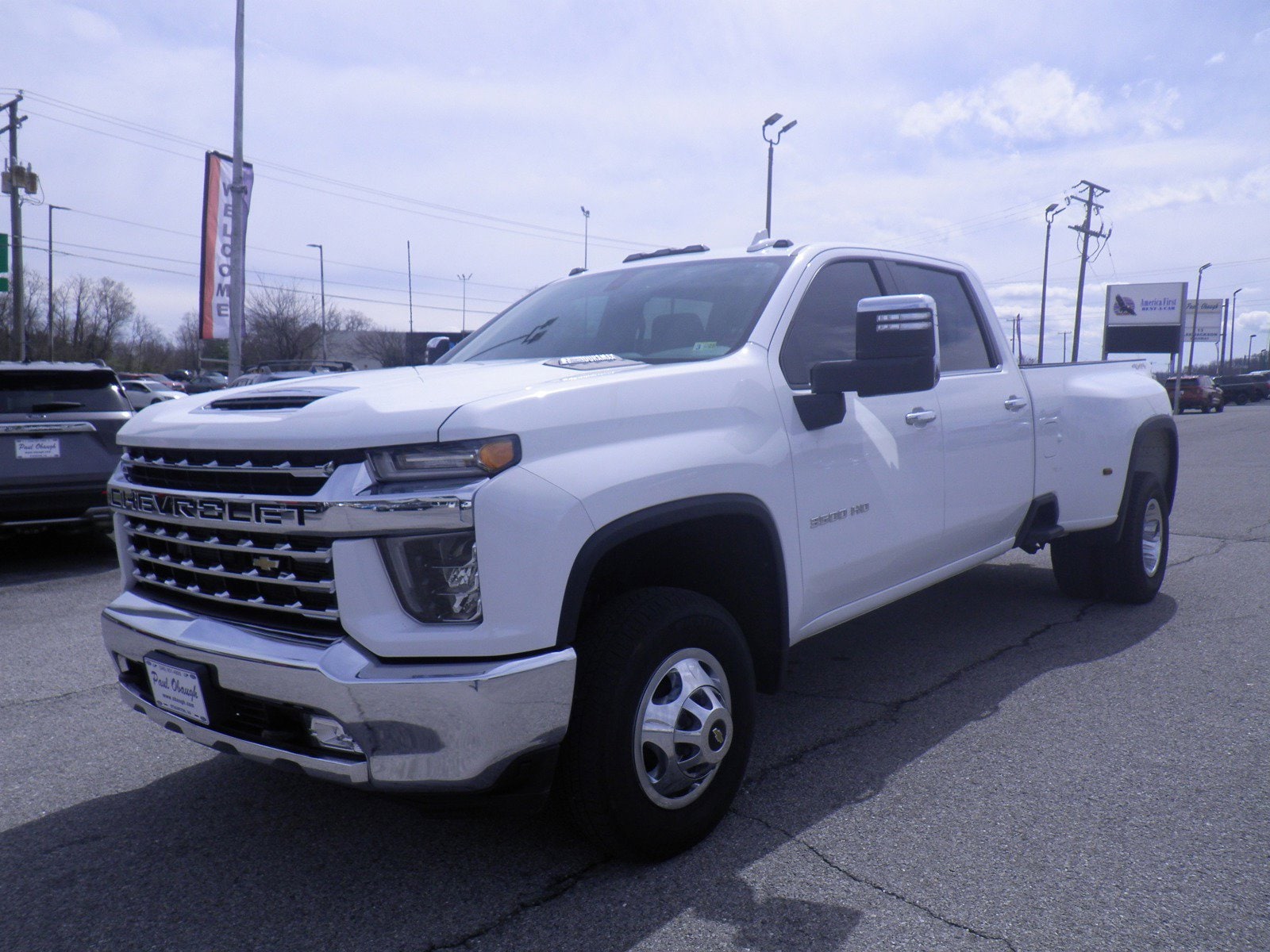 Used 2022 Chevrolet Silverado 3500HD LTZ with VIN 1GC4YUEY9NF130301 for sale in Staunton, VA