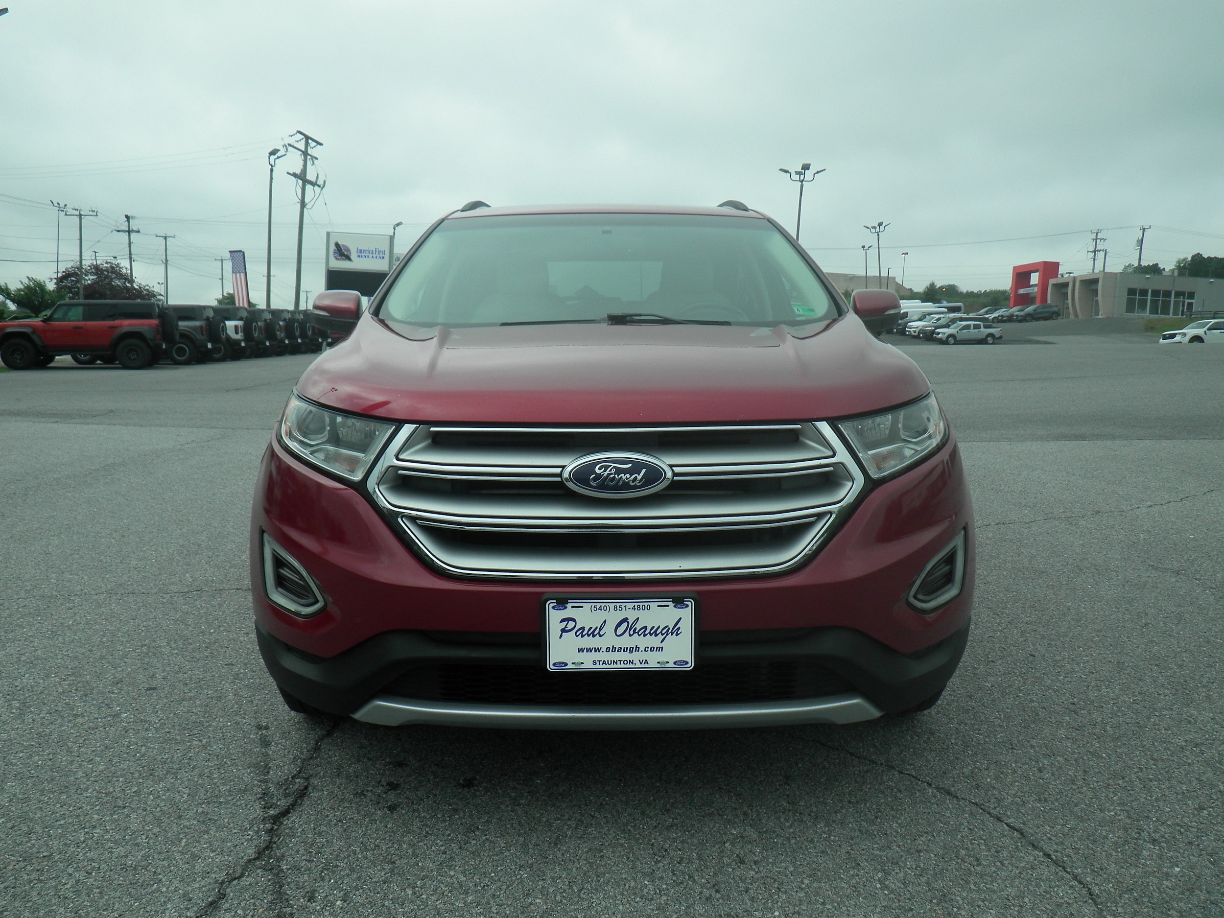 Used 2015 Ford Edge SEL with VIN 2FMTK4J88FBB50914 for sale in Staunton, VA