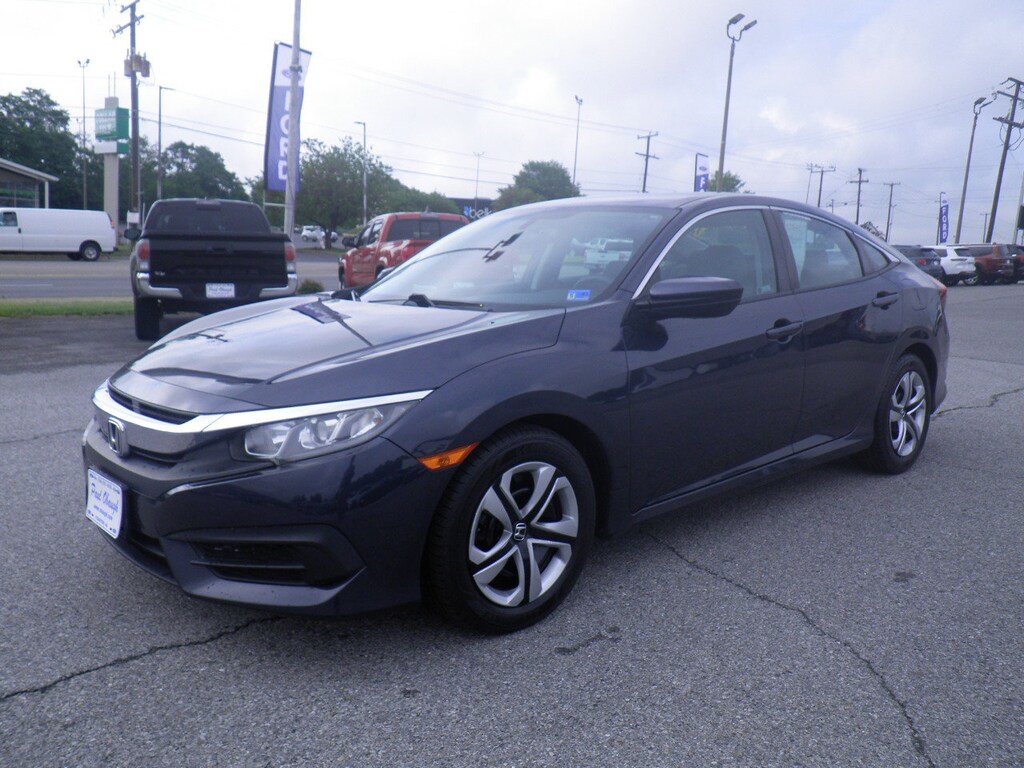 Used 2018 Honda Civic LX Sedan