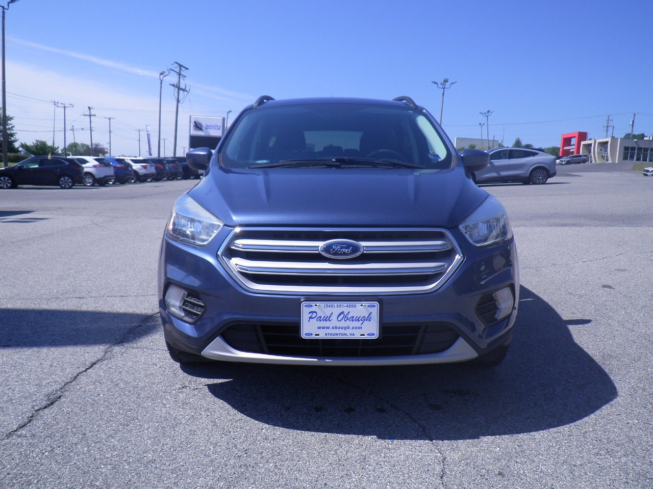 Used 2018 Ford Escape SE with VIN 1FMCU9GD2JUA81006 for sale in Staunton, VA