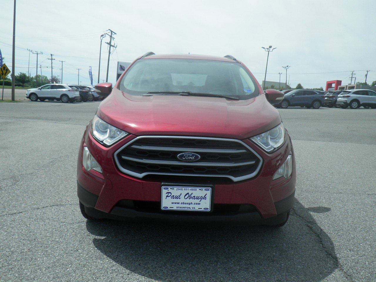 Used 2021 Ford EcoSport SE with VIN MAJ6S3GL1MC400441 for sale in Staunton, VA