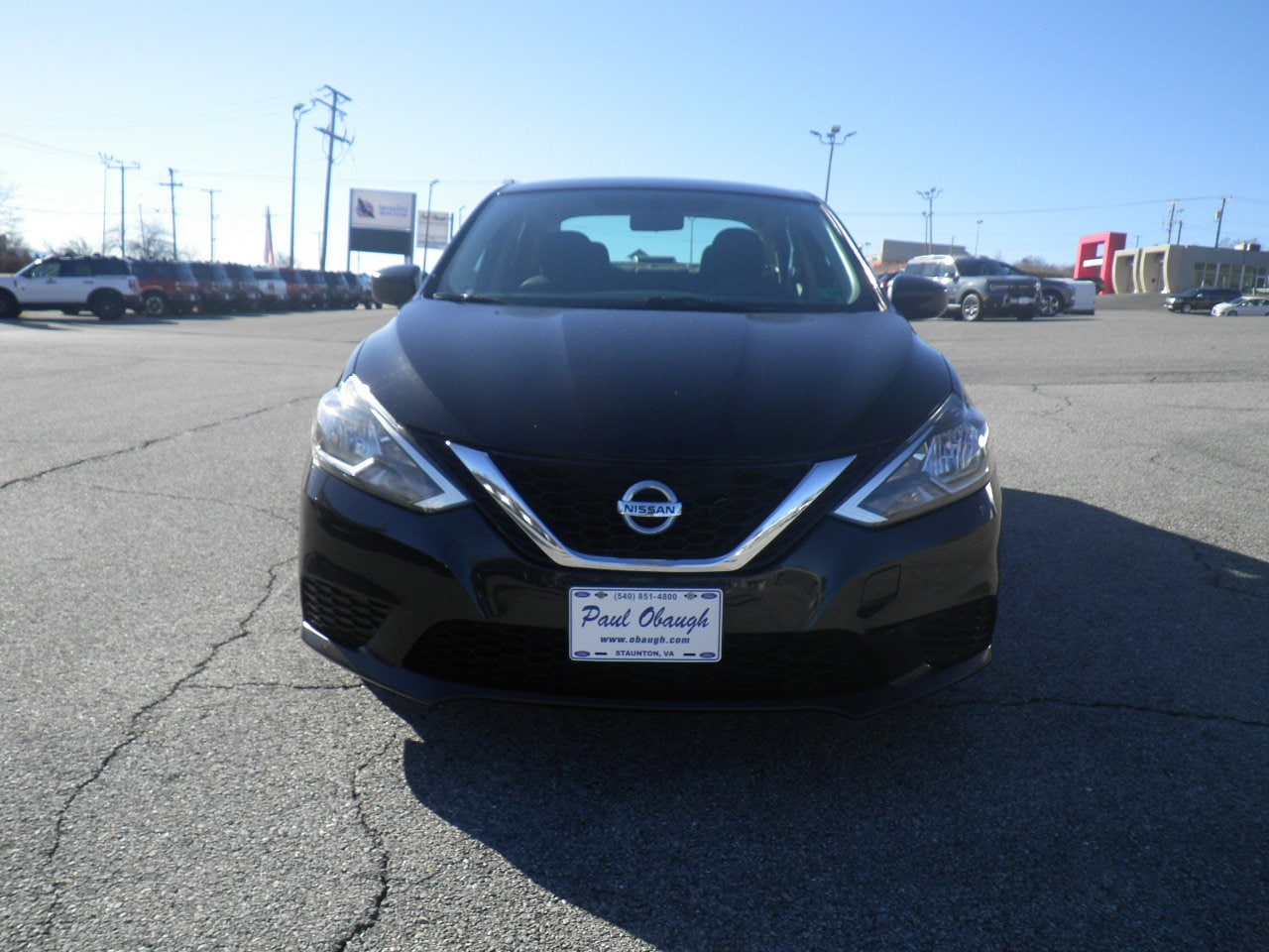 Used 2017 Nissan Sentra SV with VIN 3N1AB7AP9HL712916 for sale in Staunton, VA