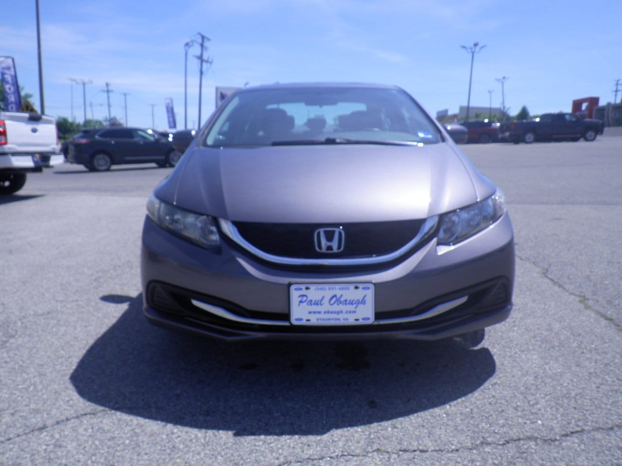 Used 2015 Honda Civic EX with VIN 19XFB2F84FE055533 for sale in Staunton, VA