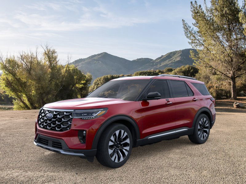 2026 Ford Explorer Platinum's photo