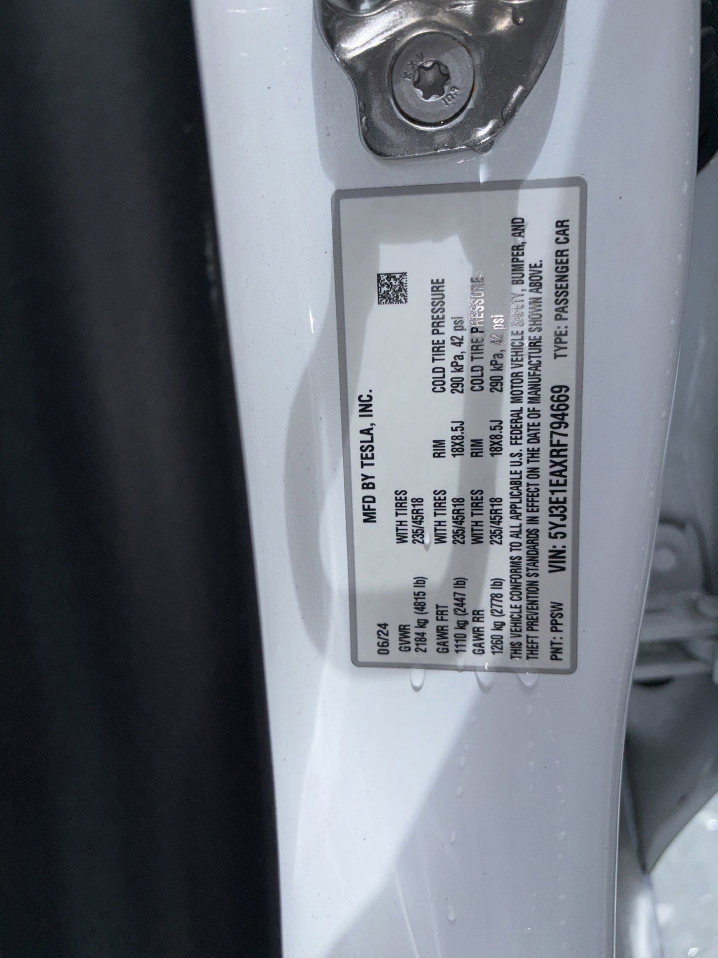 2024 Tesla Model 3's photo