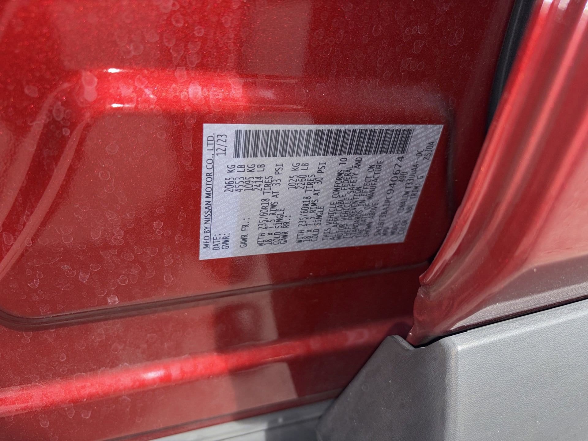 2023 Nissan Rogue SV