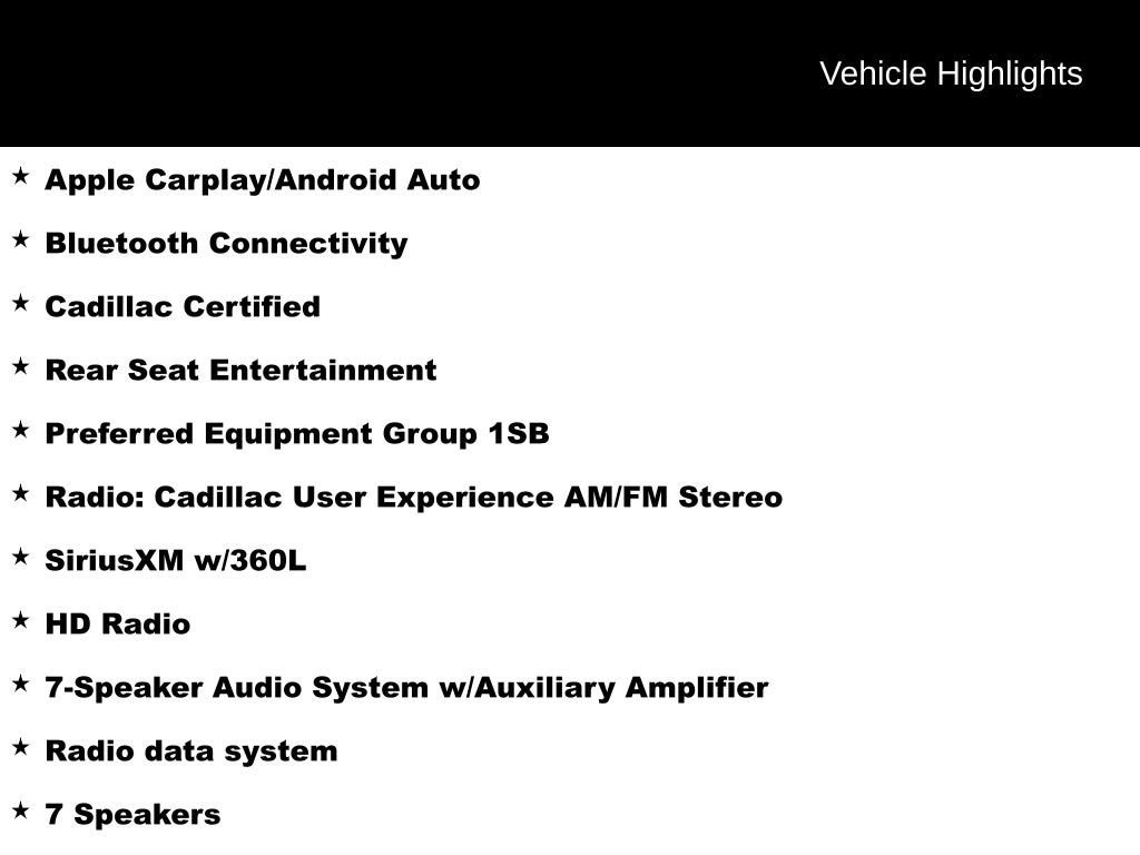 Certified 2023 CADILLAC XT4 Luxury SUV