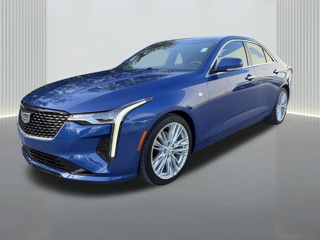 Used 2022 CADILLAC CT4 Premium Luxury Car