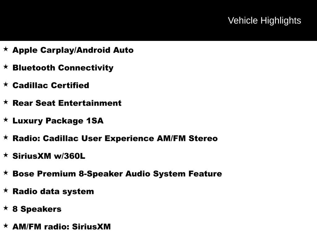 Used 2020 CADILLAC XT5 Luxury SUV