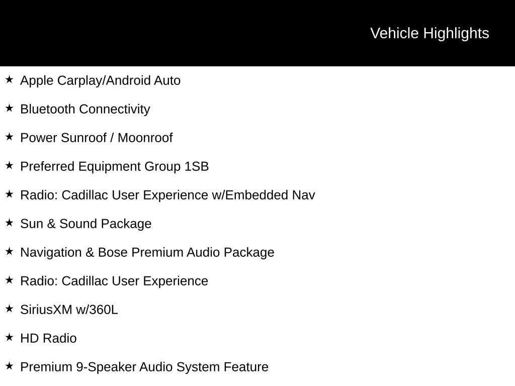 Certified 2024 CADILLAC CT5 Luxury Car