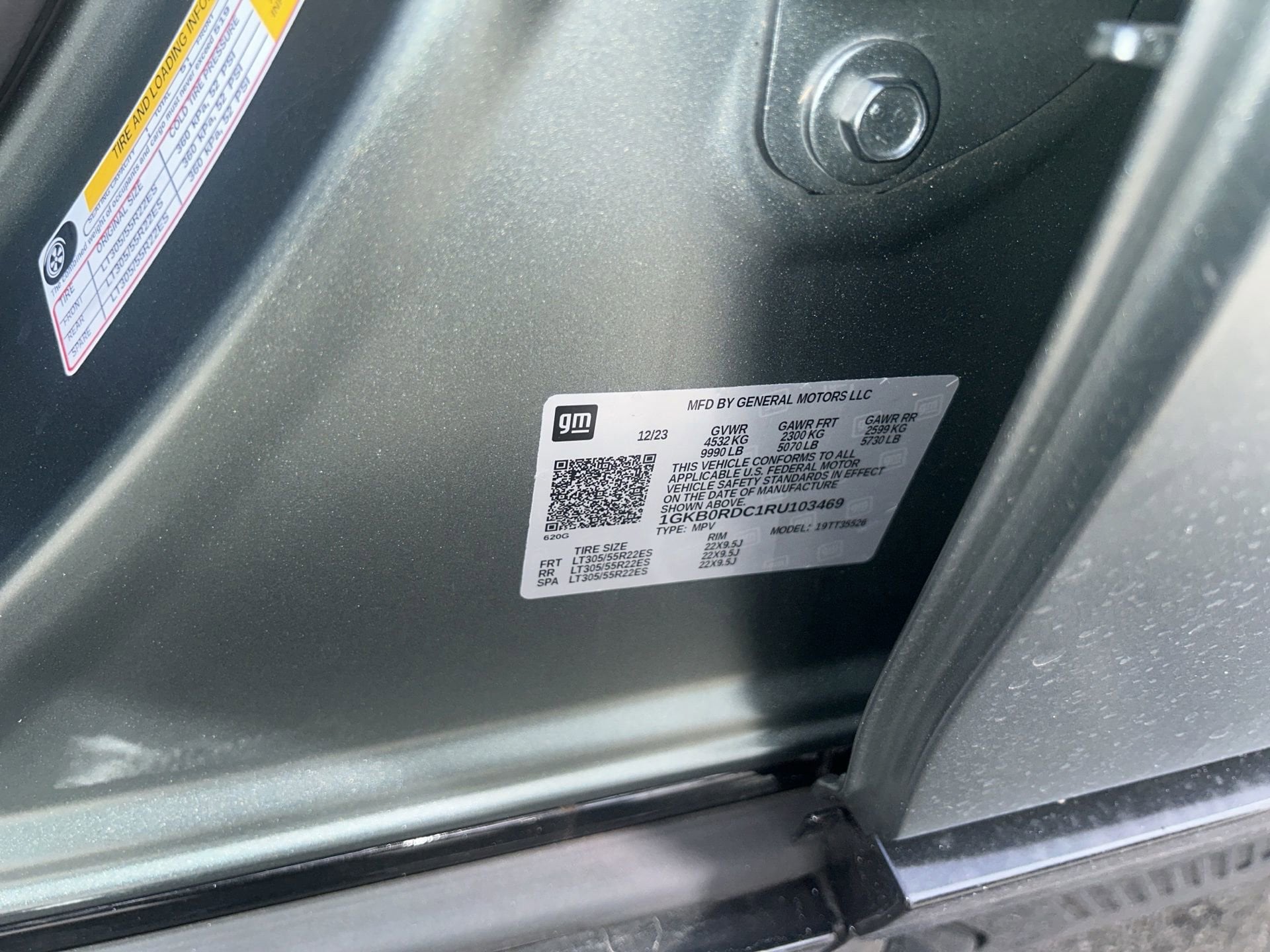 Used 2024 GMC HUMMER EV 3X with VIN 1GKB0RDC1RU103469 for sale in Miami, FL