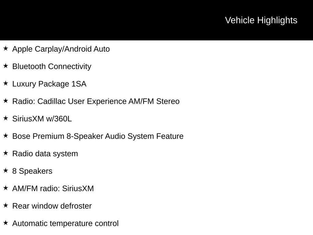 Certified 2023 CADILLAC XT5 FWD Luxury SUV