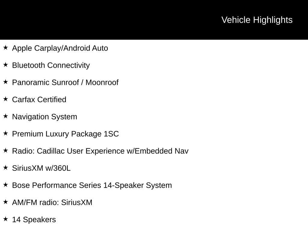 Certified 2023 CADILLAC XT5 FWD Premium Luxury SUV