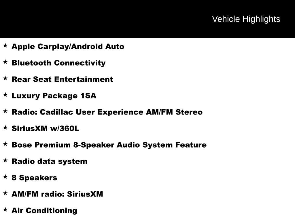 Used 2023 CADILLAC XT5 Luxury SUV