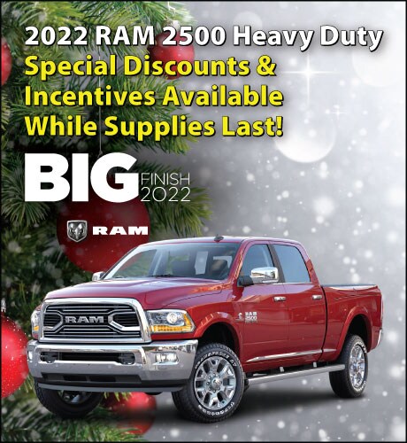 2022 Ram 2500 Special Savings During our Big Finish Sales Event