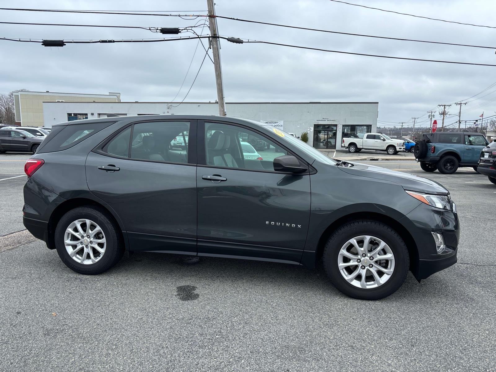 Used 2019 Chevrolet Equinox LS with VIN 3GNAXHEV8KS597548 for sale in Middletown, RI