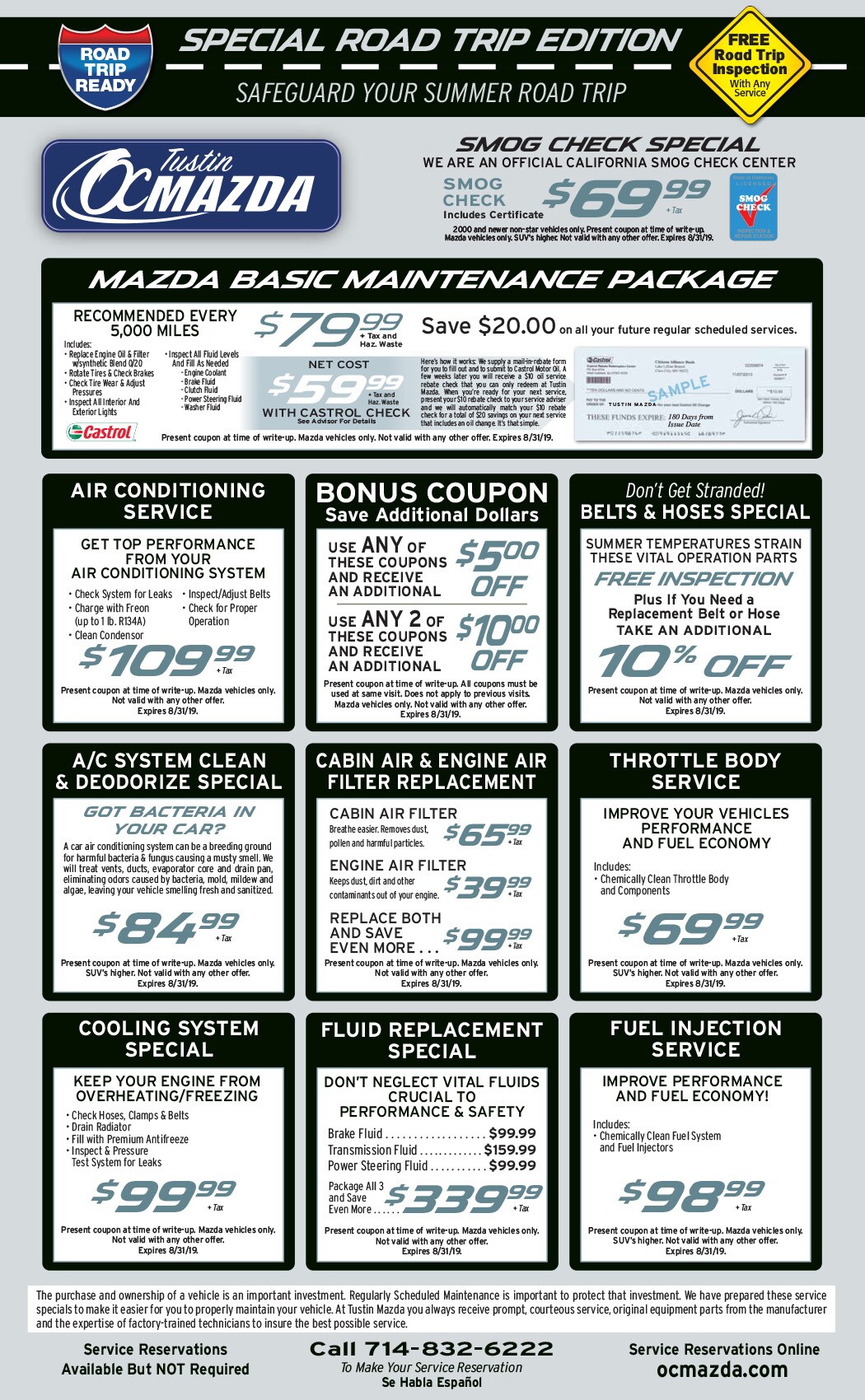 Service Coupons Tustin Mazda