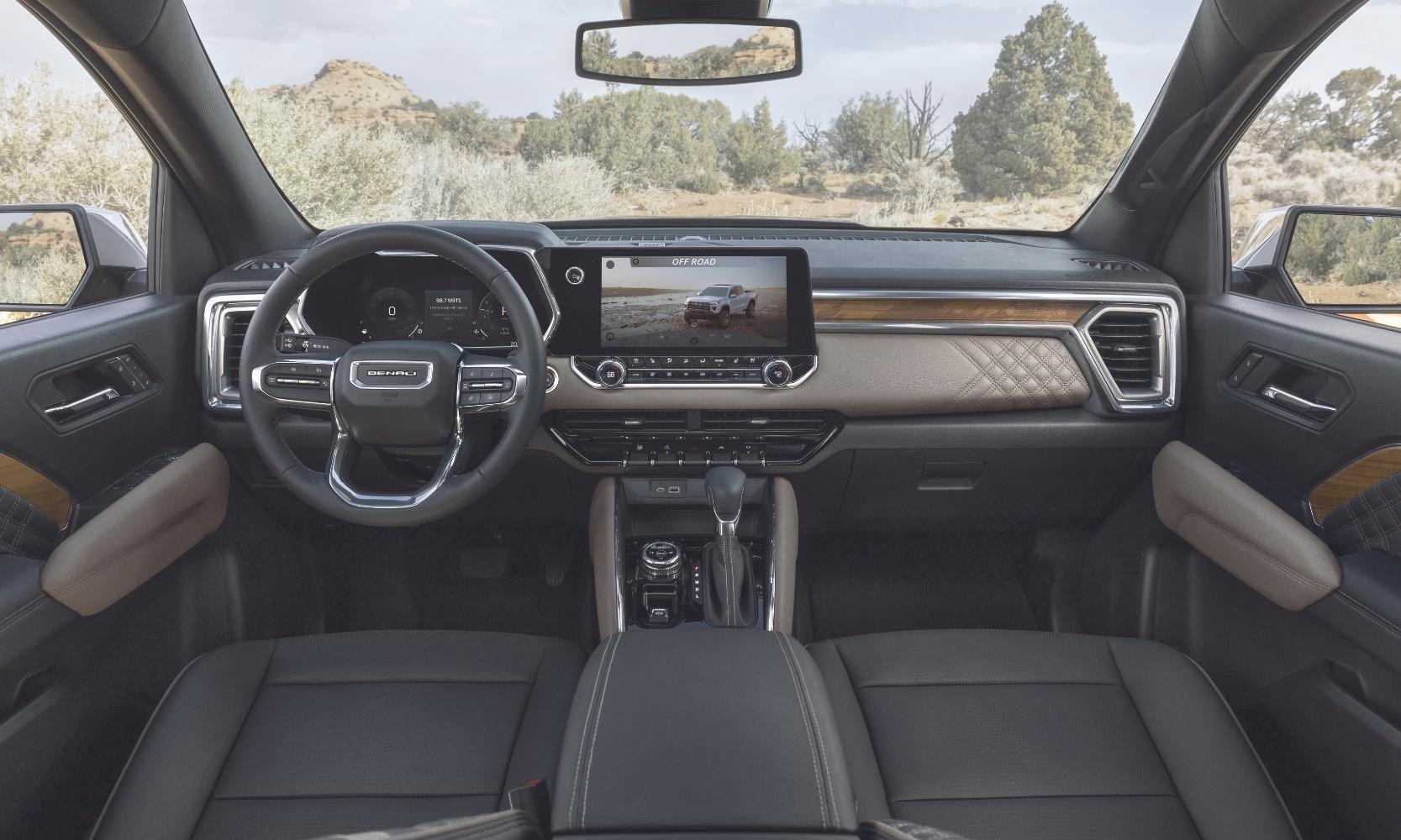 Next Gen 2023 GMC Canyon Interior Cabin