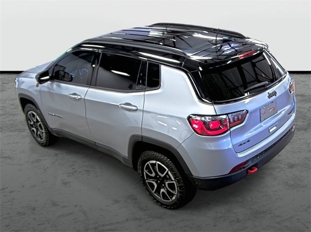 Used 2024 Jeep Compass Trailhawk with VIN 3C4NJDDN1RT149744 for sale in Santa Fe, NM