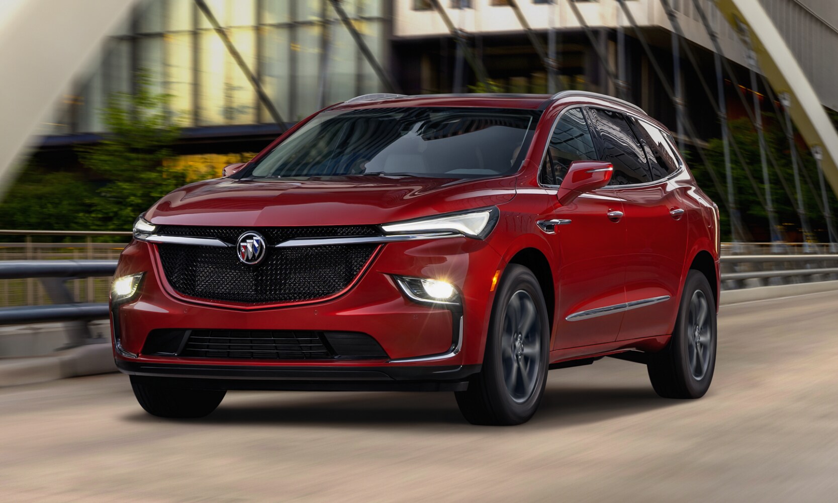 Red 2022 Buick Enclave Exterior