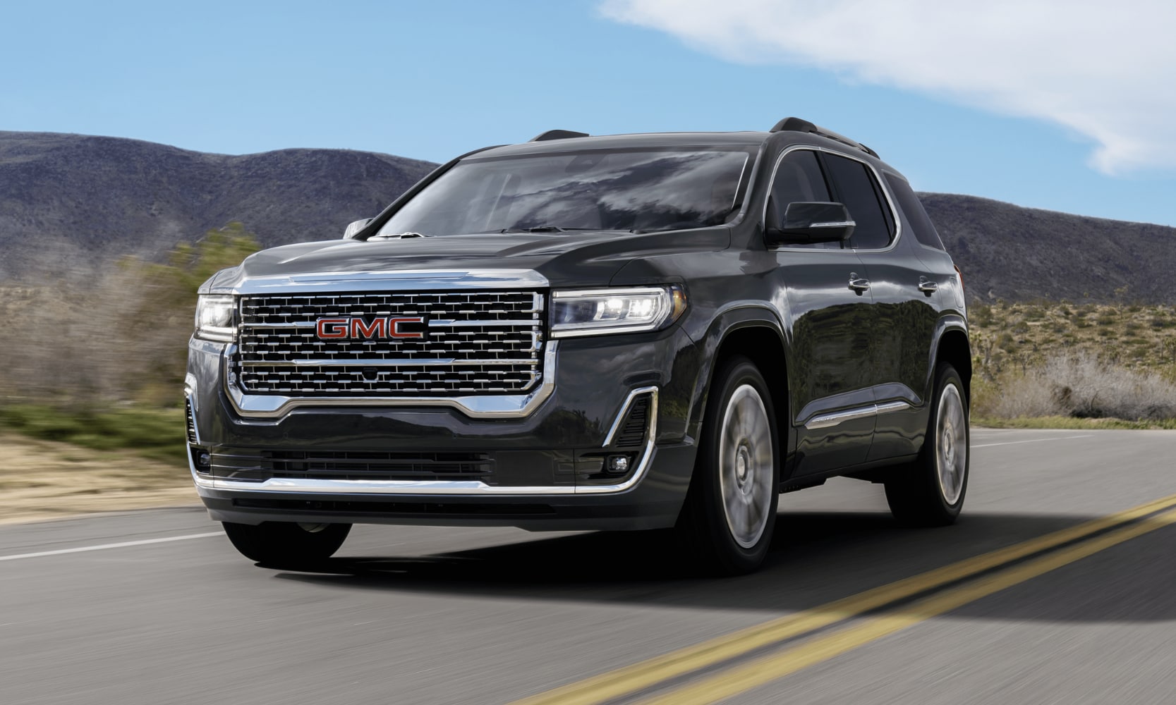 Gray 2022 GMC Acadia Exterior
