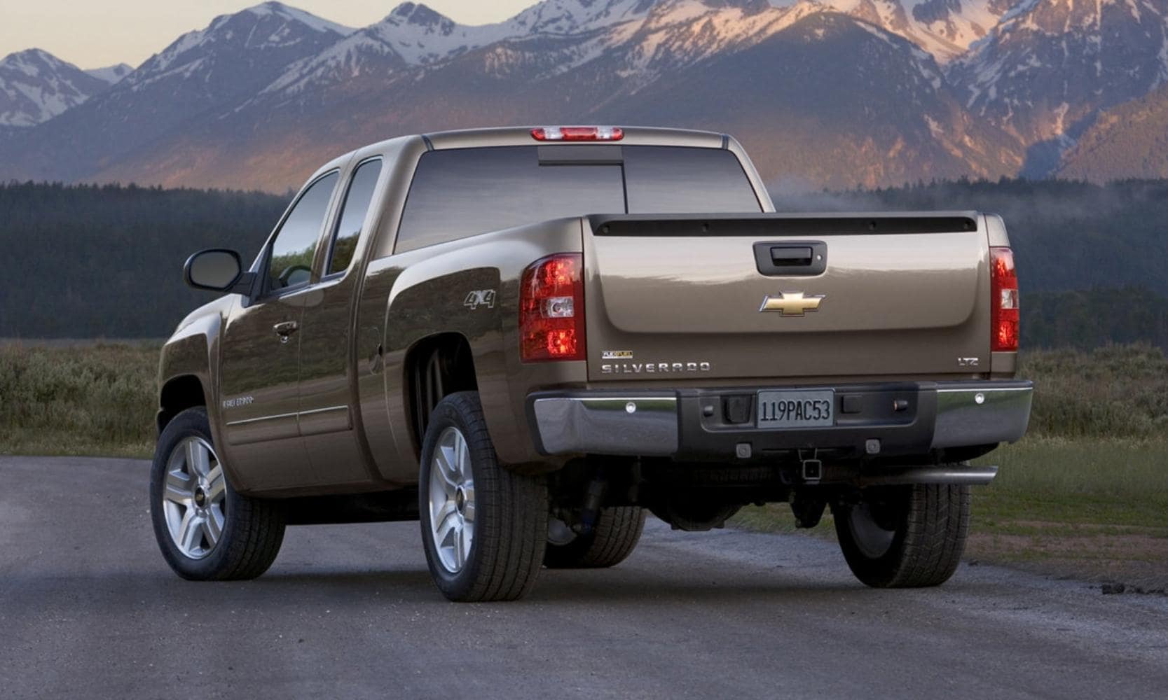 Used 2008 Chevy Silverado 1500 LTZ in gold brown exterior color