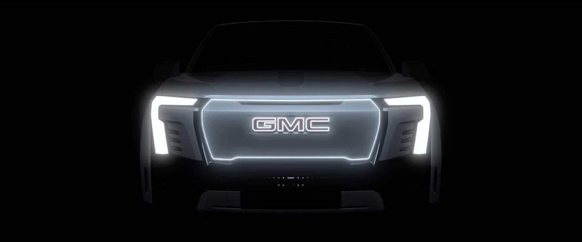 New 2023 GMC Sierra Electric Denali Truck Teaser Hero Image