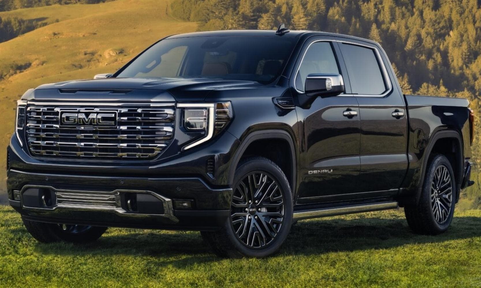New 2023 GMC Sierra 1500 Denali Ultimate Edition side exterior view