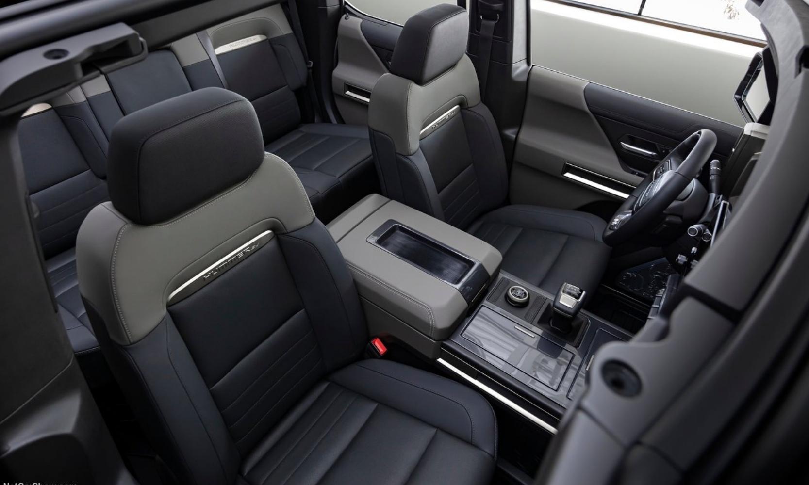 New 2024 GMC Hummer EV SUV Interior Seating