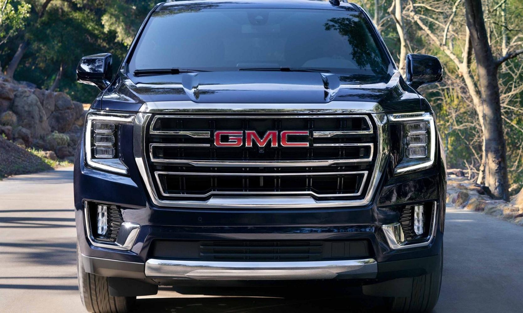 Front exterior fascia of the New 2023 GMC Yukon