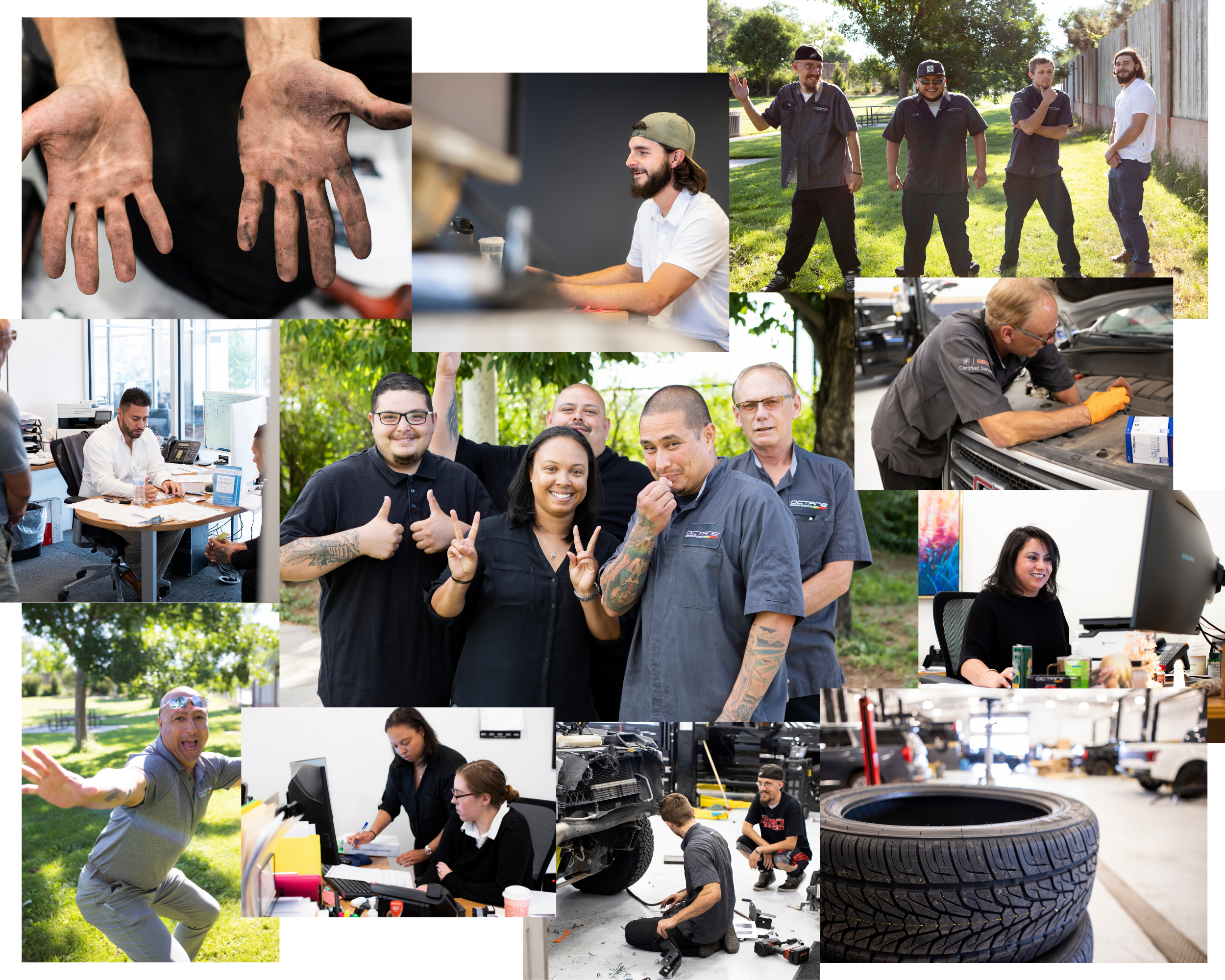 Octane Buick GMC helpful sales, service, and parts staff team members