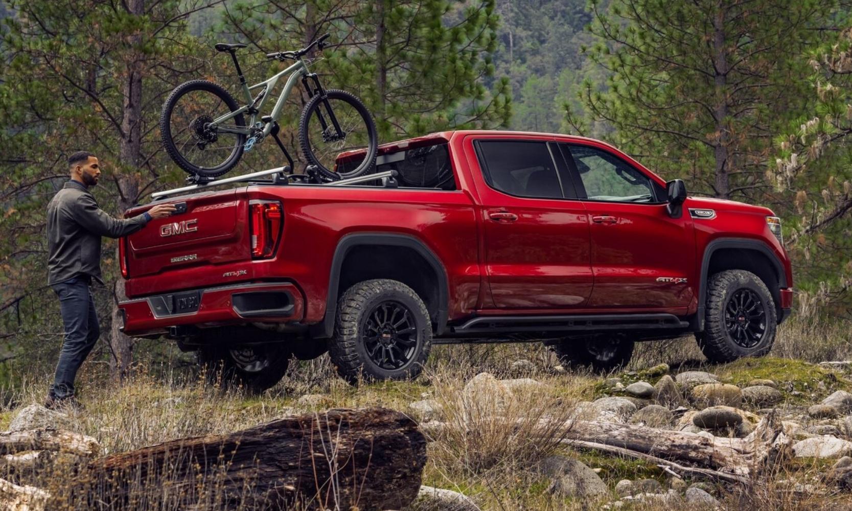 2022 GMC Sierra 1500 AT4X rear exterior