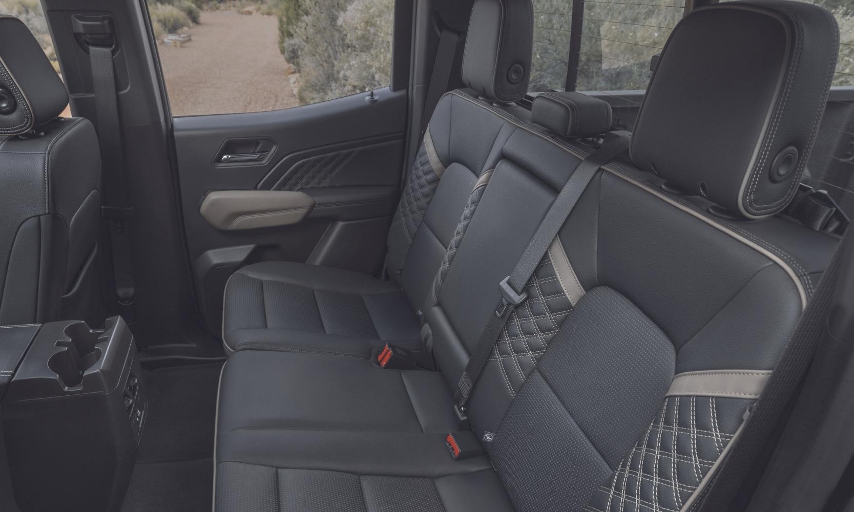 Next Gen 2023 GMC Canyon Interior Rear Seating