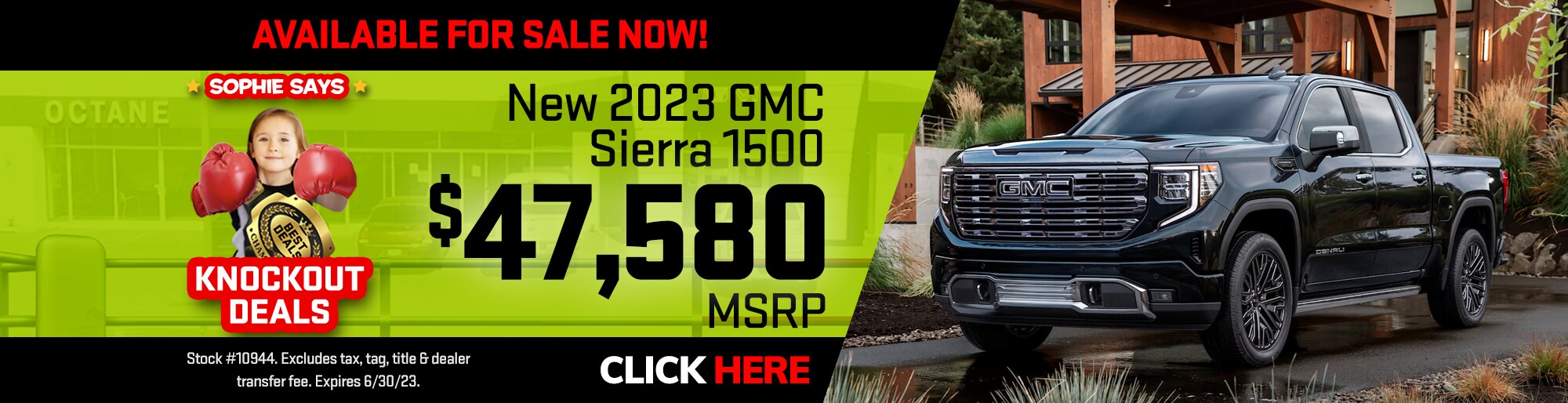 On Sale Today New GMC Specials on Sierras, Acadias, Terrains, Yukons