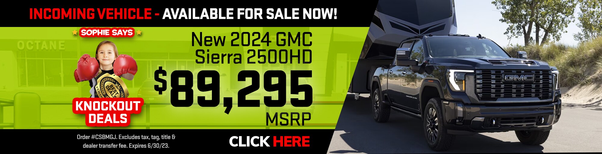 On Sale Today New GMC Specials on Sierras, Acadias, Terrains, Yukons