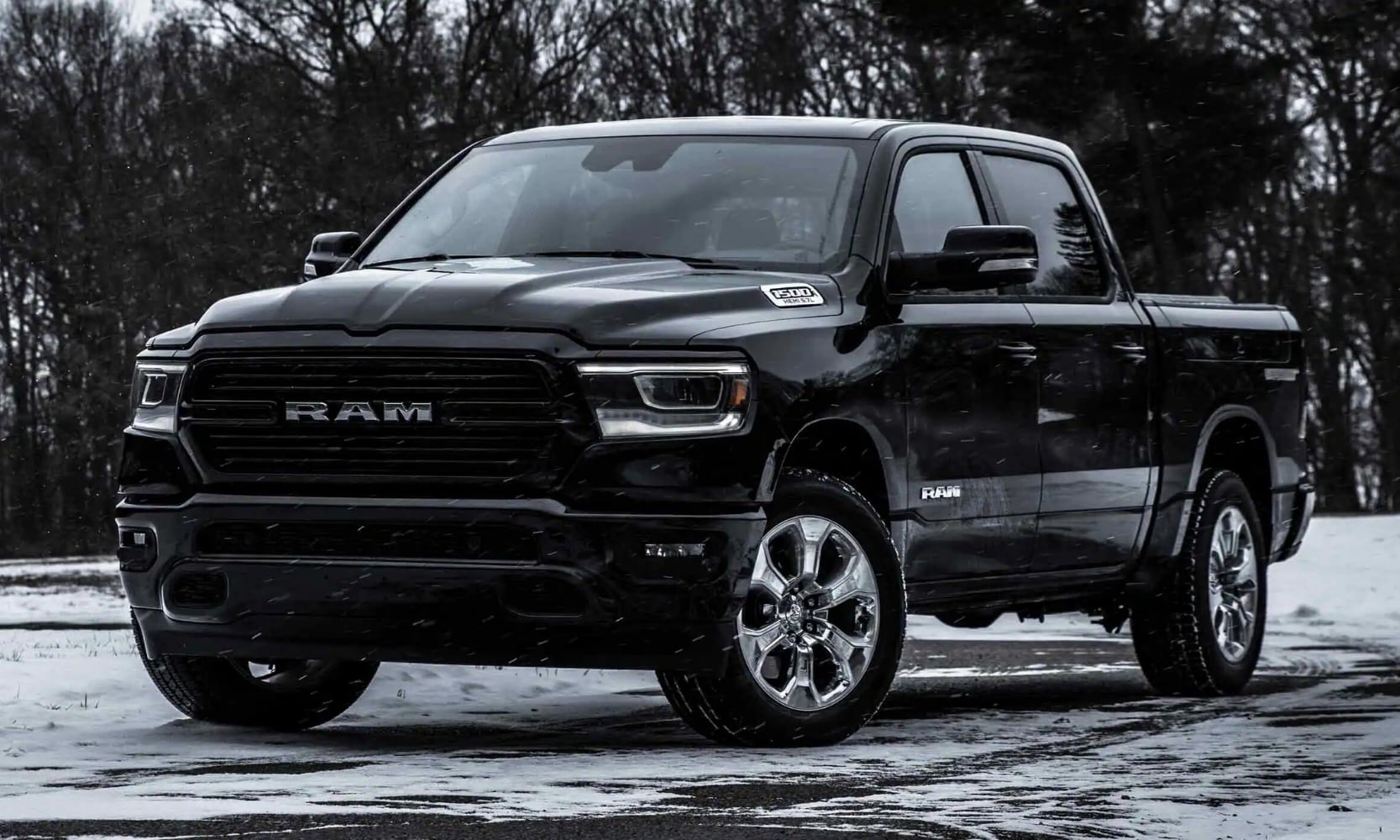 Exterior look at the 2022 Dodge Ram 1500 truck