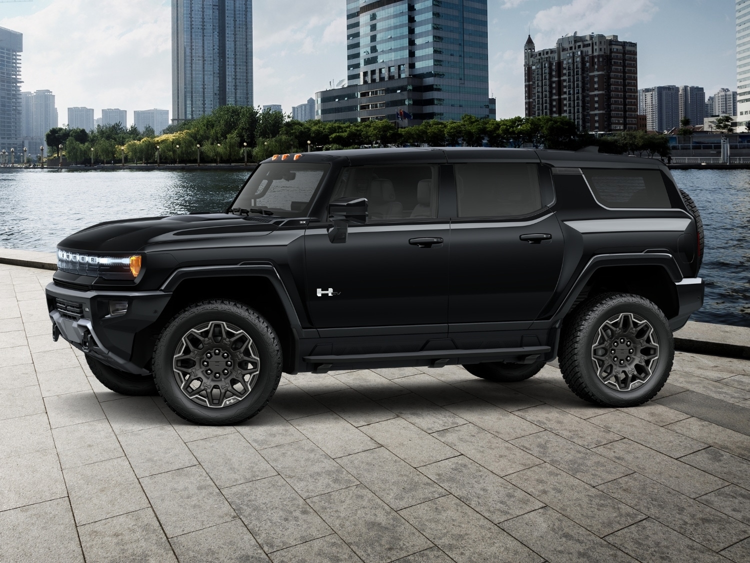 2025 GMC Hummer EV 3X SUV exterior