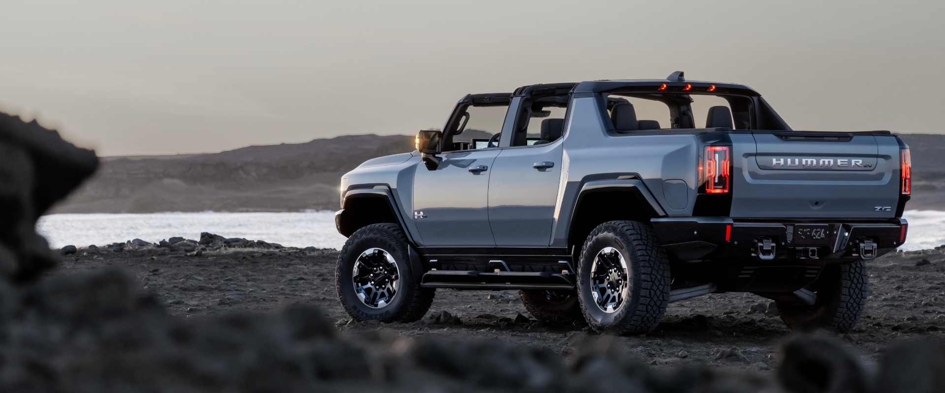 New 2025 GMC Hummer EV Pickup Truck Hero Image