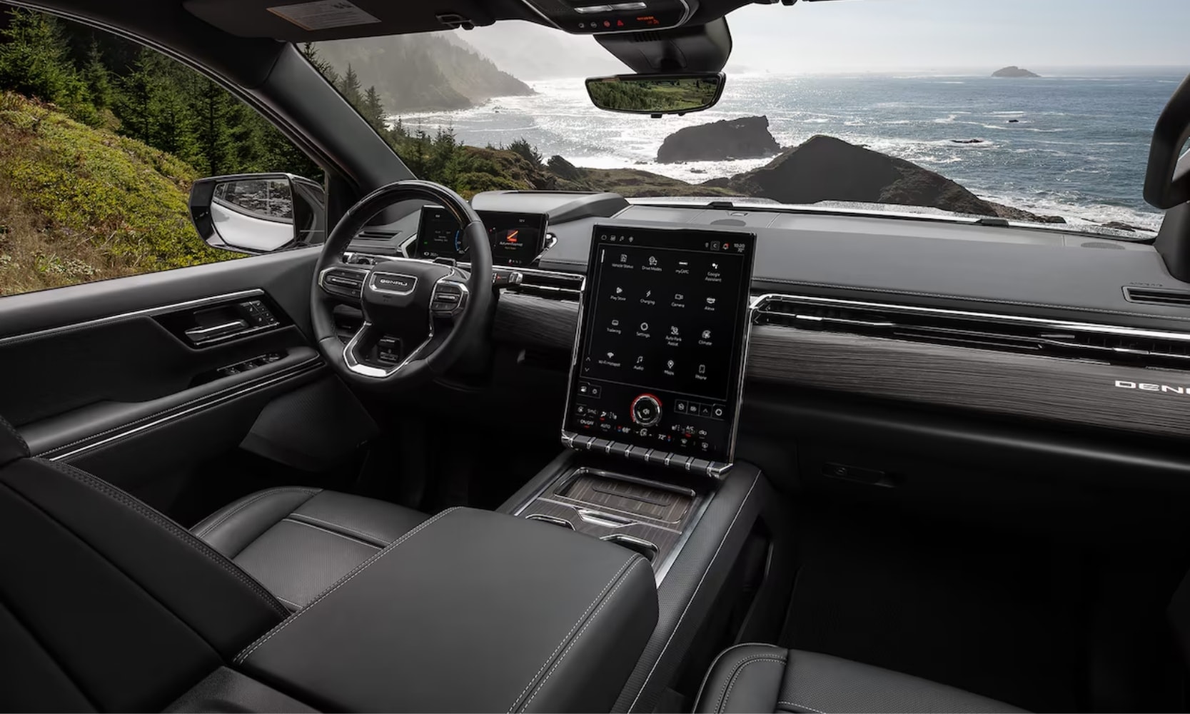 2025 GMC Sierra EV interior comparison