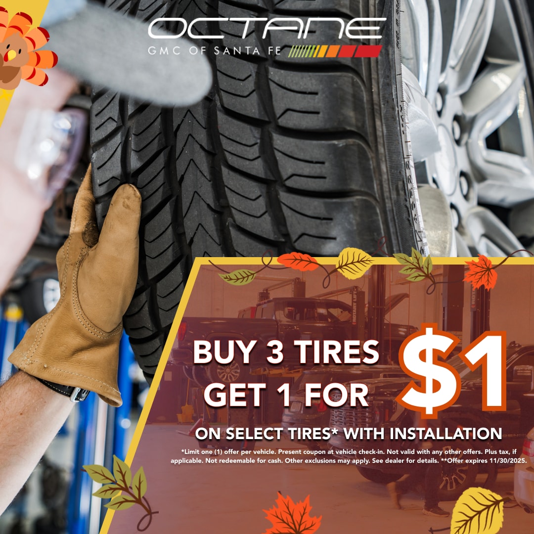 buy 3 tires and get 1 for $1