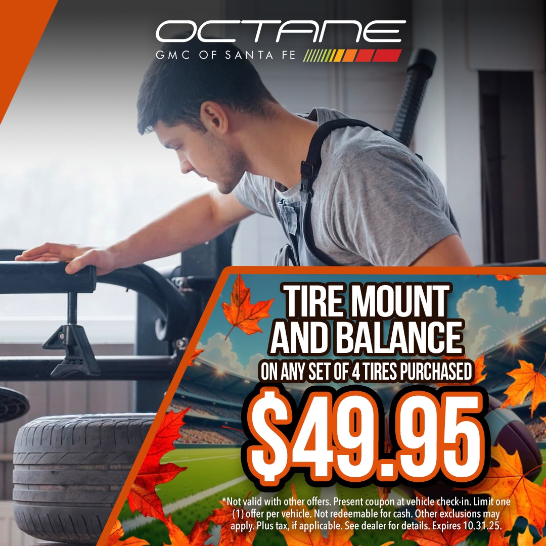 tire mount and balance service special