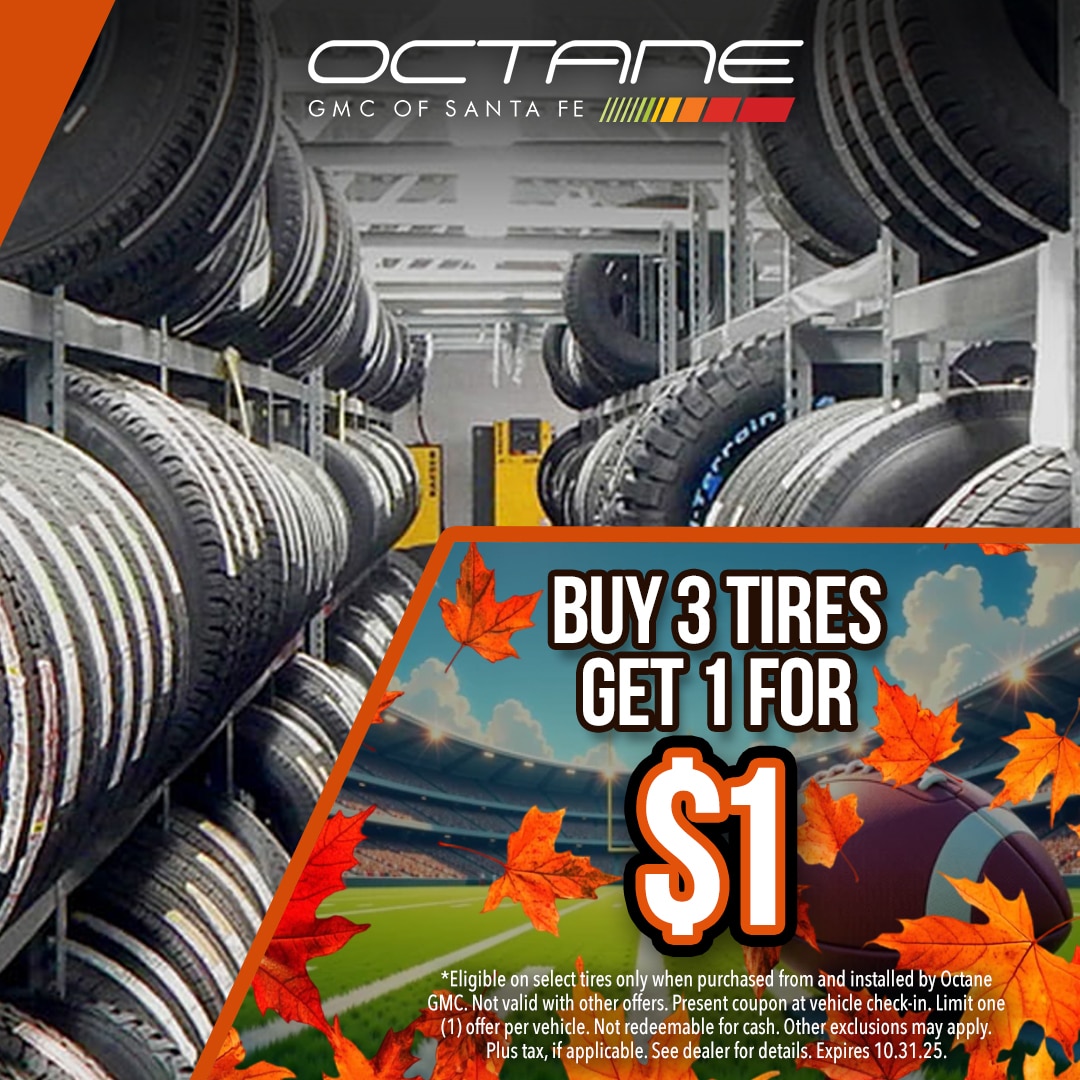 buy 3 tires and get 1 for $1