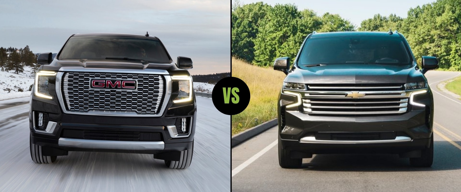 2022 GMC Yukon vs. Chevy Tahoe - The Full-Size SUV Comparison You