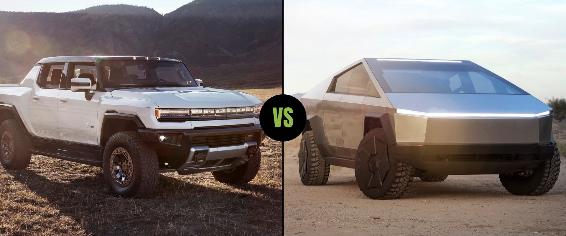 2022 GMC Hummer EV vs. Tesla Cybertruck An Apples to Apples
