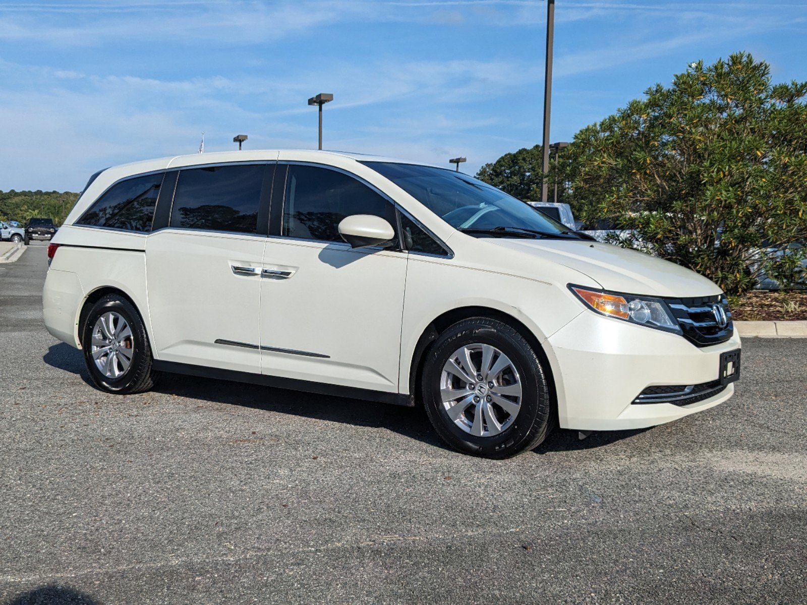 Certified 2015 Honda Odyssey EX-L with VIN 5FNRL5H67FB046441 for sale in Hardeeville, SC