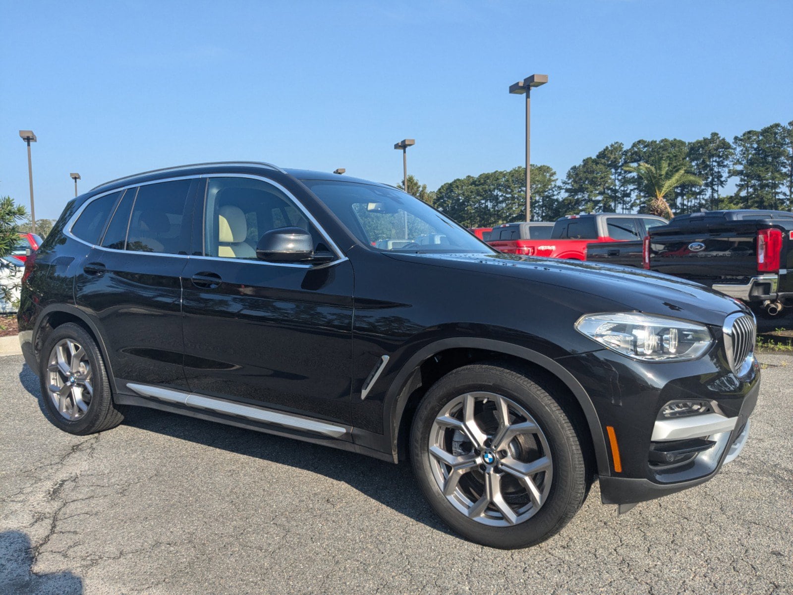 Certified 2021 BMW X3 30i with VIN 5UXTY3C05M9H28810 for sale in Hardeeville, SC