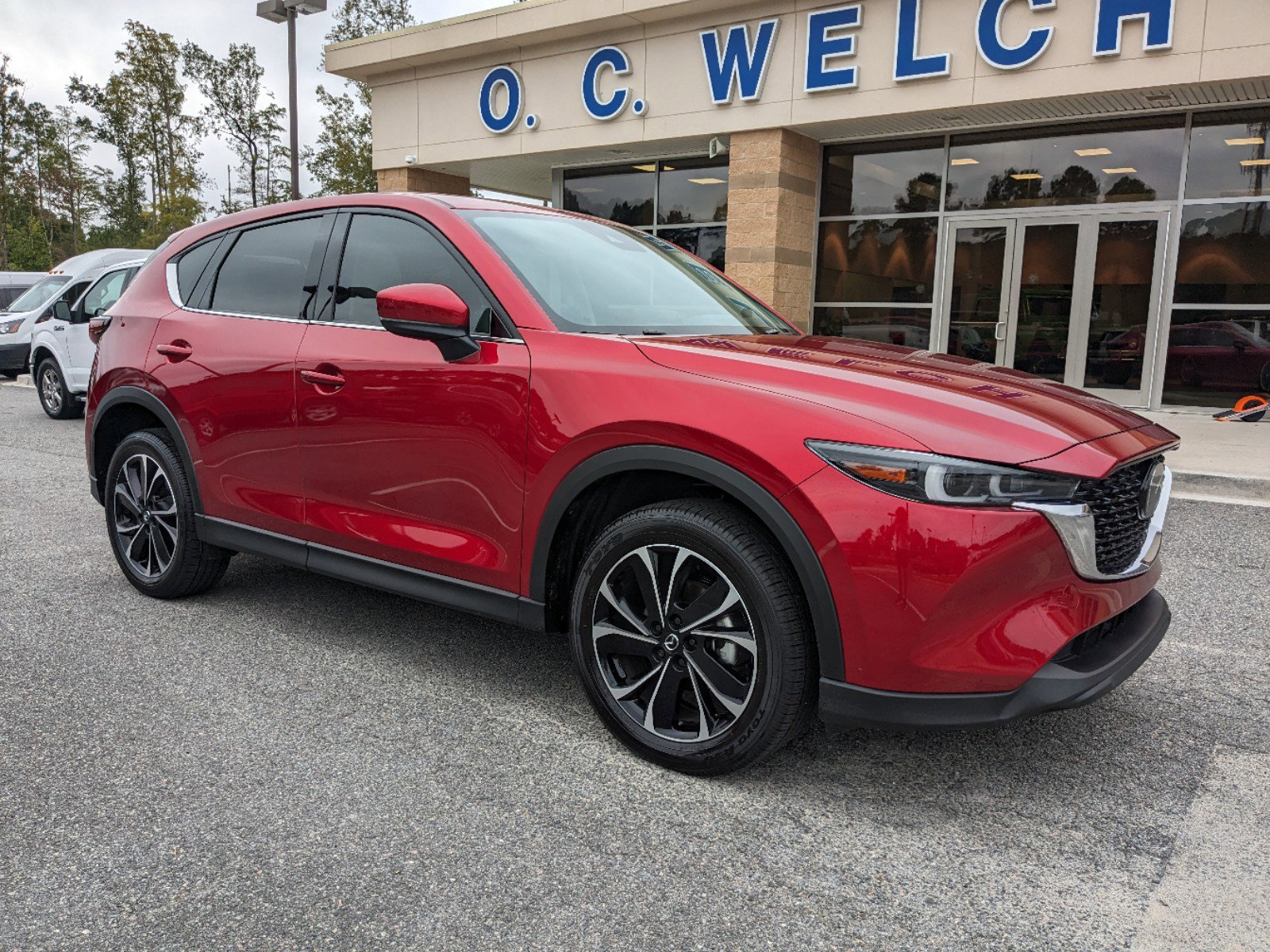 Certified 2023 Mazda CX-5 S Premium Plus package with VIN JM3KFBEM7P0105974 for sale in Hardeeville, SC